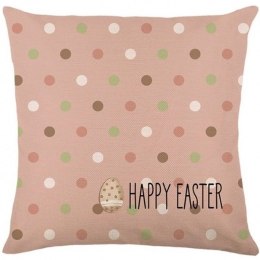 Lniana poszewka na poduszkę 45 x 45 cm HAPPY EASTER POD214