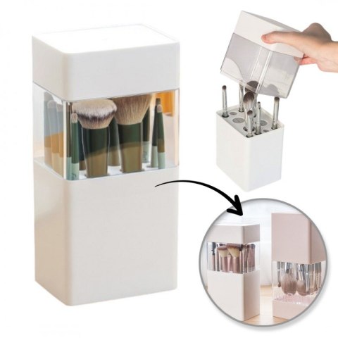 Organizer na pędzle, Pojemnik do suszenia 12 szt. pędzli 22 x 10,5 x 8 cm CB71B