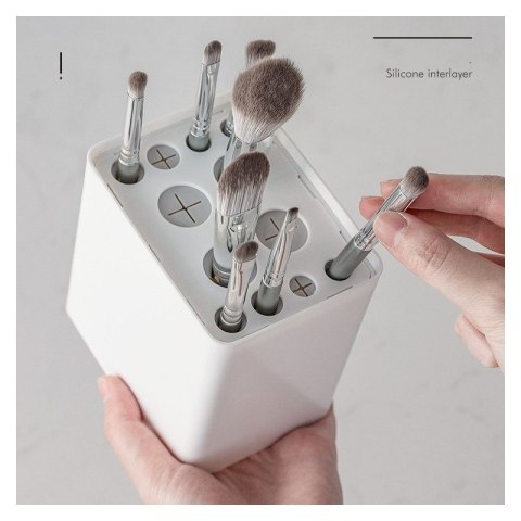 Organizer na pędzle, Pojemnik do suszenia 12 szt. pędzli 22 x 10,5 x 8 cm CB71B