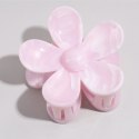 Spinka do włosów klamra XL kwiat Marmurek różowy 7,5 x 8cm SP379R