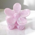 Spinka do włosów klamra XL kwiat Marmurek różowy 7,5 x 8cm SP379R
