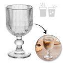 Szklanka Puchar ryflowany na nóżce - do kawy, deserów 255ml - SZK160