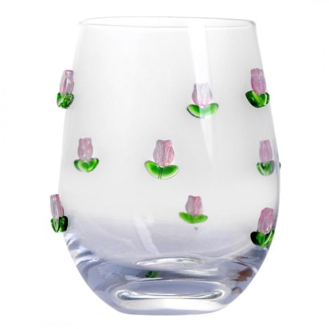 Szklanka termiczna, tulipany 500 ml 1szt - SZK130