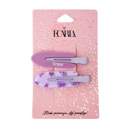Zestaw 2 spinek wsuwek, klamerek do włosów, Grape, winogrona SP394