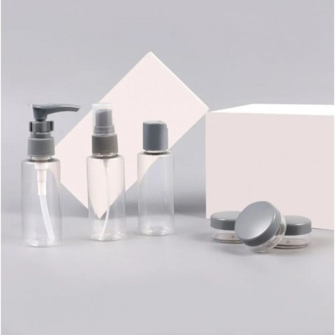 Zestaw pojemniczków i akcesoriów podróżnych 7w1 KS122SZ