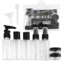 Zestaw pojemniczków i akcesoriów podróżnych 9w1 KS136CZ