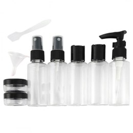 Zestaw pojemniczków i akcesoriów podróżnych 9w1 KS136CZ