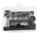 Zestaw pojemniczków i akcesoriów podróżnych 9w1 KS136CZ