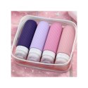 Zestaw silikonowych pojemniczków, buteleczek podróżnych 4w1 90ml KS137WZ1