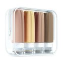 Zestaw silikonowych pojemniczków, buteleczek podróżnych 4w1 90ml KS137WZ2