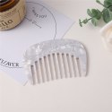 Kieszonkowy grzebień z octan marmuru do rozczesywania włosów SCZ16B