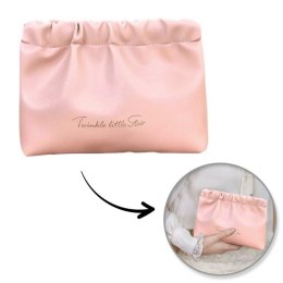 Kosmetyczka, saszetka na kosmetyki, wkładki, ekoskóra rozm M 16x12cm KS145R