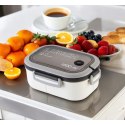 Śniadaniówka LUNCH BOX ze sztućcami 21 x 14,5 x 8cm biały PJM44B