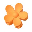 Spinka do włosów klamra XL kwiat pomarańczowy 7x7,5 cm SP196