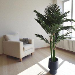 Sztuczne drzewko PALMA, w doniczce jak żywa, duża realistyczna, wysokość 1,8 cm DRZ04