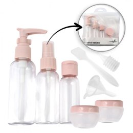 ZESTAW BUTELECZEK PODRÓŻNYCH 8w1 KS64WZ1