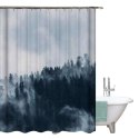 Zasłona prysznicowa, kurtyna z wydrukiem 3D, wodoodporna 200x180 cm ZPR22