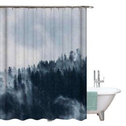 Zasłona prysznicowa, kurtyna z wydrukiem 3D, wodoodporna 200x180 cm ZPR22