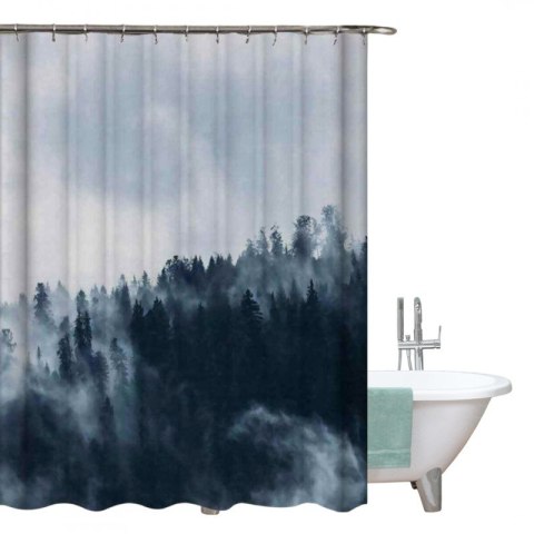 Zasłona prysznicowa, kurtyna z wydrukiem 3D, wodoodporna 200x180 cm ZPR22