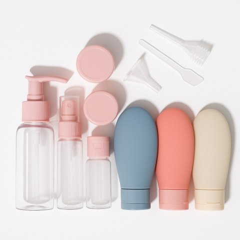 Zestaw pojemniczków buteleczek podróżnych 10w1 KS64WZ3