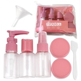 Zestaw pojemniczków i akcesoriów podróżnych 7w1 KS122R