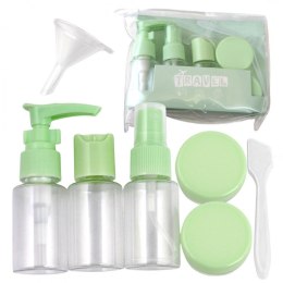 Zestaw pojemniczków i akcesoriów podróżnych 7w1 KS122ZIE