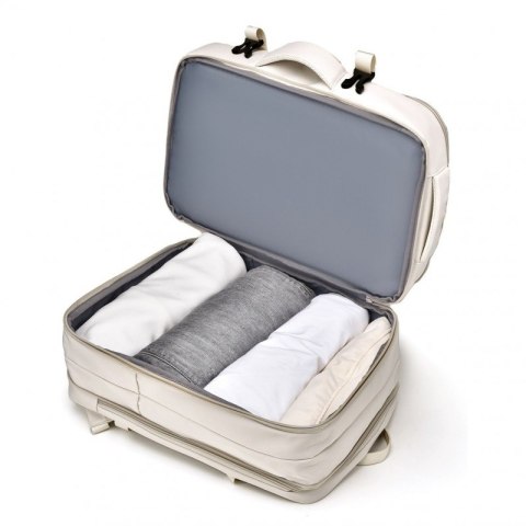 Plecak podróżny, kabinowy do samolotu, wodoodporny z USB, 44x30x16/26cm PL176