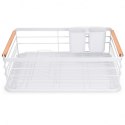 Suszarka do naczyń, ociekacz z tacką 43 x 30,5 x 14cm biały SU05B