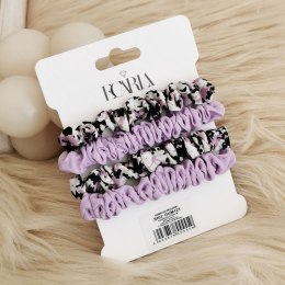 Zestaw frotek gumek do włosów 4w1 na plakietce PIN UP GUM121