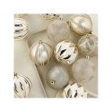 Komplet bombek 16sztuk w opakowaniu 8cm złote, bombki na choinkę BSN43