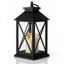 Lampion dekoracyjny LED z imitacją świecy 14 x 30 cm - LAMP56WZ1