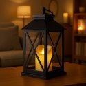 Lampion dekoracyjny LED z imitacją świecy 14 x 30 cm - LAMP56WZ1
