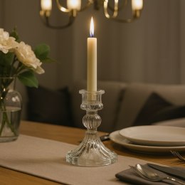 Świecznik dekoracyjny, szklany Glamour 10 cm - SW11