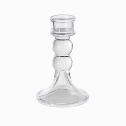 Świecznik dekoracyjny, szklany Glamour 12,5 cm - SW17