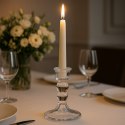 Świecznik dekoracyjny, szklany Glamour 12,5 cm - SW17