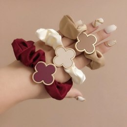 Zestaw frotek gumek 3w1 na plakietce PIN UP koniczynka GUM176