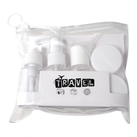 Zestaw pojemniczków i akcesoriów podróżnych 7w1 KS122B