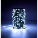 Zewnętrzne/ wewnętrzne lampki choinkowe drucik 1000 LED 100m, zimne białe LAMP35B