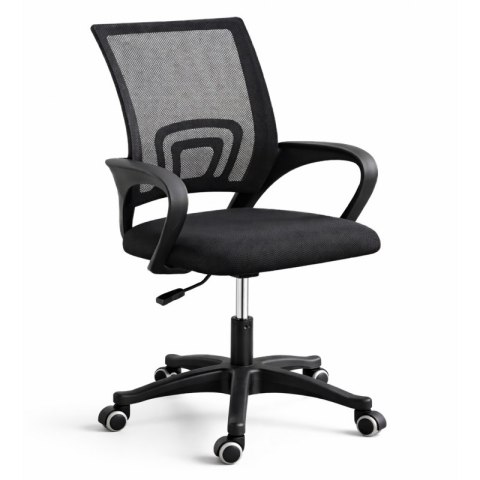 Fotel biurowy obrotowy mikrosiatka do biurka KO03CZCZ
