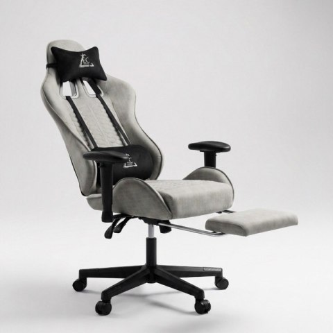 Fotel gamingowy obrotowy EvoChair z masażerem i regulowanymi podłokietnikami KO45SZ-MAT