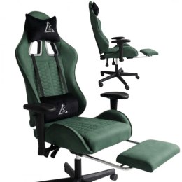 Fotel gamingowy obrotowy EvoChair z masażerem i regulowanymi podłokietnikami KO45ZIE