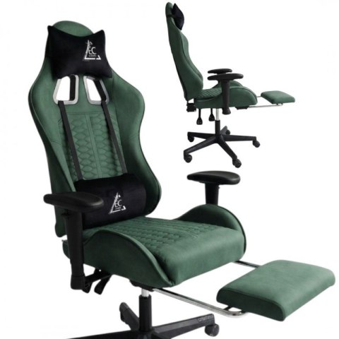 Fotel gamingowy obrotowy EvoChair z masażerem i regulowanymi podłokietnikami KO45ZIE