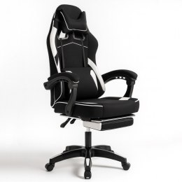 Fotel gamingowy obrotowy VECTOR z masażerem i podnóżkiem KO48B