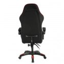 Fotel gamingowy obrotowy VECTOR z masażerem i podnóżkiem KO48CZE
