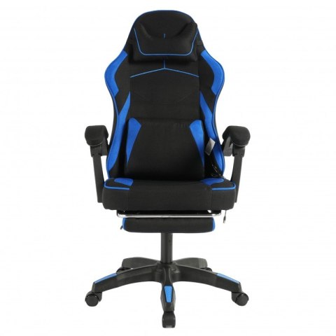 Fotel gamingowy obrotowy VECTOR z masażerem i podnóżkiem KO48N