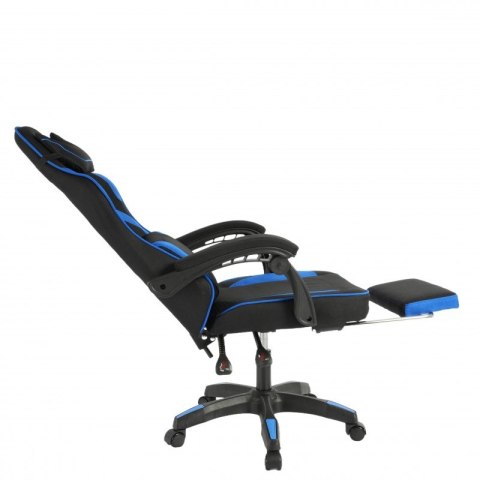Fotel gamingowy obrotowy VECTOR z masażerem i podnóżkiem KO48N