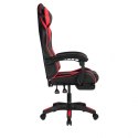Fotel gamingowy obrotowy z podnóżkiem STRIKER ONE - KO31CZE