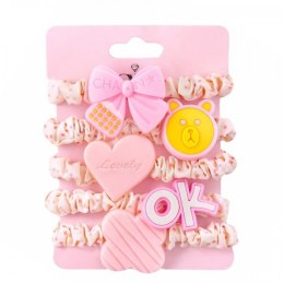 Zestaw frotek gumek 5w1 na plakietce Sweet GUM125R