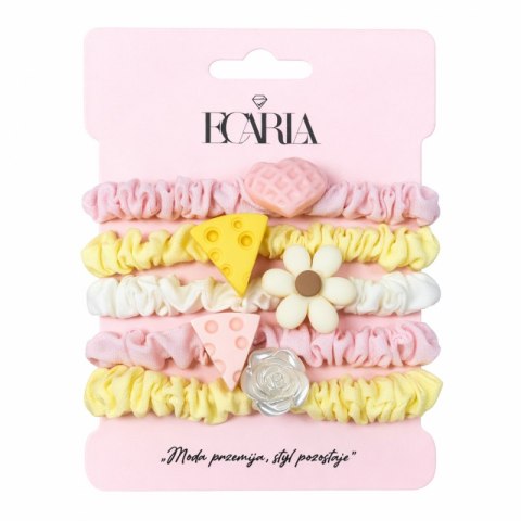 Zestaw frotek gumek 5w1 na plakietce Sweet GUM127