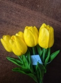 Tulipany Bukiet 7szt Żółte